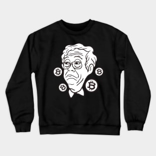 Satoshi - bitcoin fun Crewneck Sweatshirt